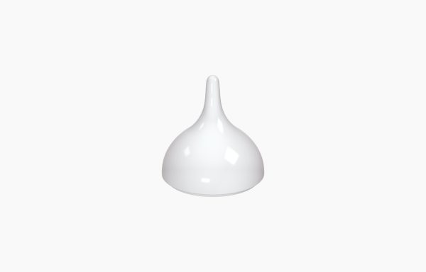 CLOCHE Ø9CM ALT.9CM UNIVERSAL BRANCO